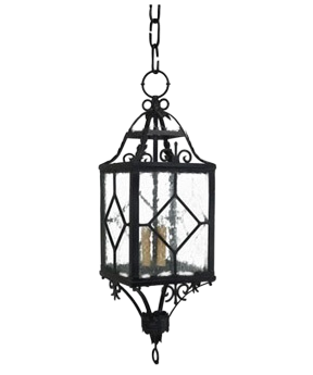 Girona Scroll Lantern Pendant