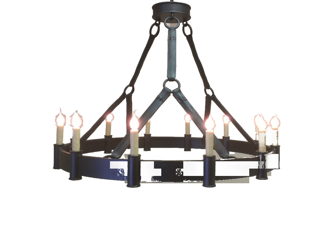 Durango Strap Ring Chandelier