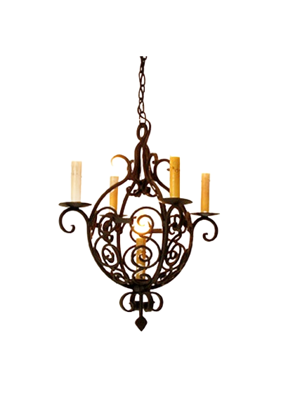 Estrella Orb Cage Chandelier