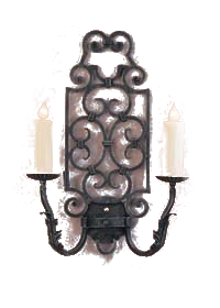 Trinidad Three-Candle Sconce
