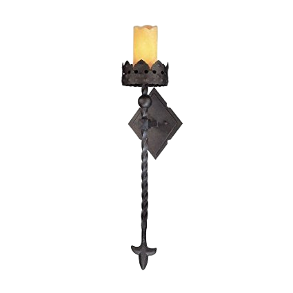 Fuego Torch Sconce