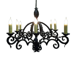 Sierra Scroll Chandelier