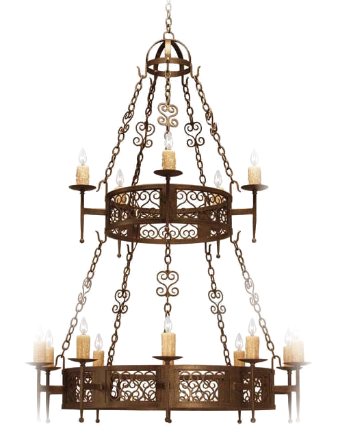 Granada Two-Tier Chandelier