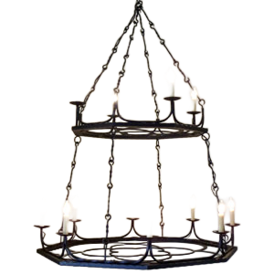 Avila Two-Tier Ring Chandelier