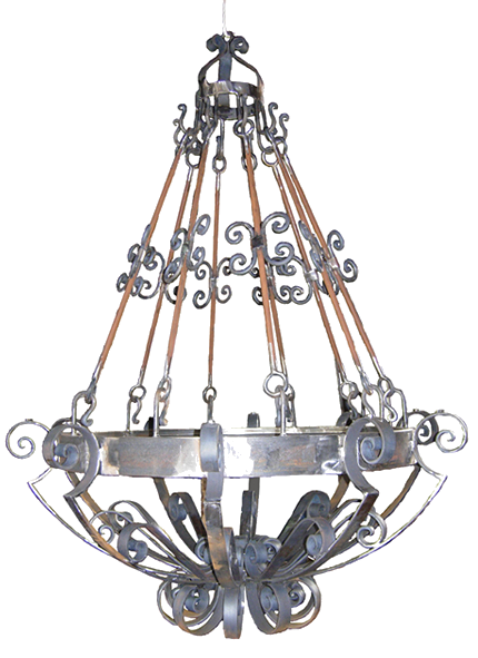 Marbella Tiered Basket Chandelier