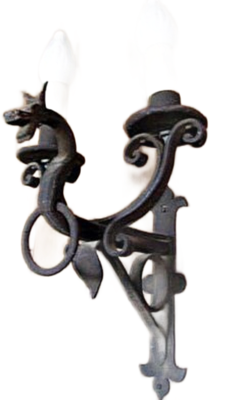 Dragon Sconce