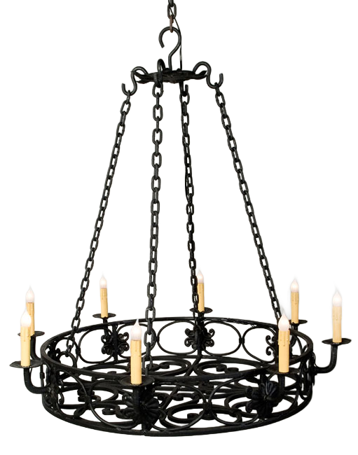 Murcia Scroll Ring Chandelier