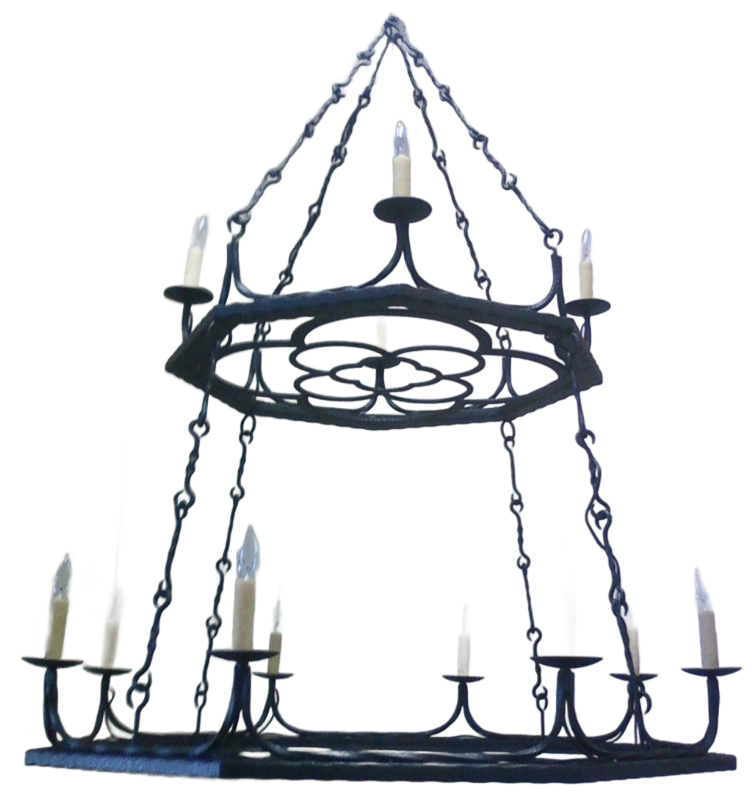Avila Two-Tier Ring Chandelier