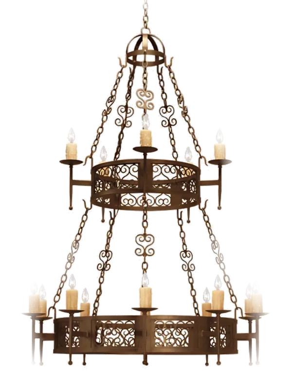 Granada Two-Tier Chandelier